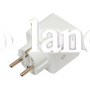 Умная WIFI розетка с заземлением LUXEL sm-05 белая